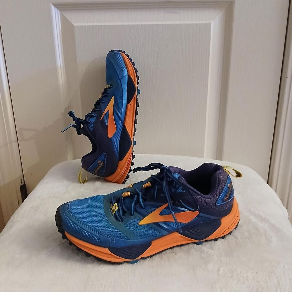 Rare Brooks Cascadia 12 Yellowstone National Park Trail Running Shoes Womens 8